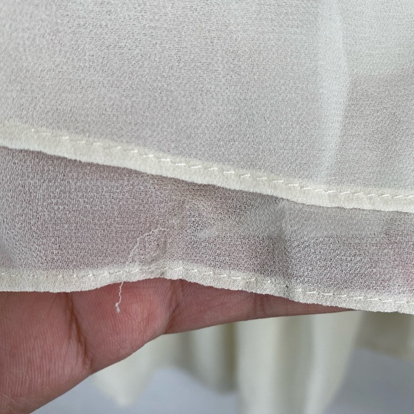 Champagne & Strawberry EMBROIDERED RUFFLE JACKET - Picture 15 of 16